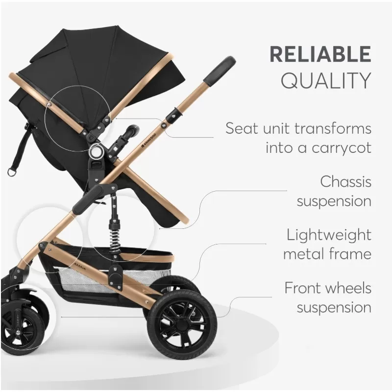 Kikka Boo Amaia Premium 3u1- Black 