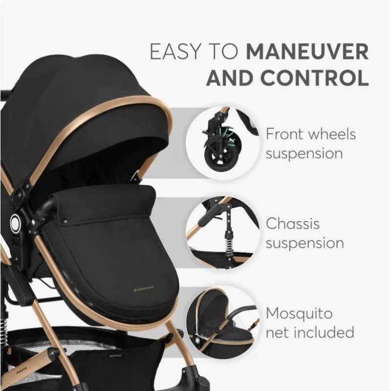 Kikka Boo Amaia Premium 3u1- Black 
