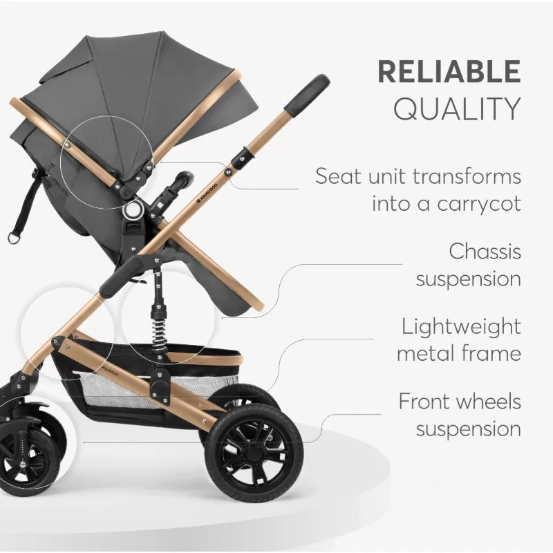 Kikka Boo Amaia Premium 3u1- Dark Grey 