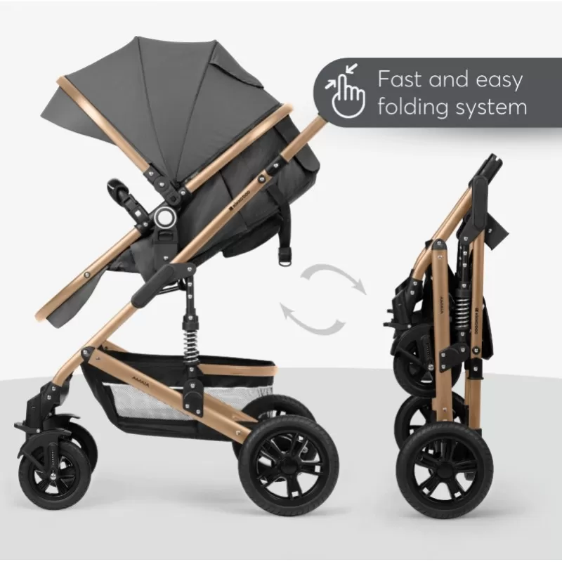 Kikka Boo Amaia Premium 3u1- Dark Grey 