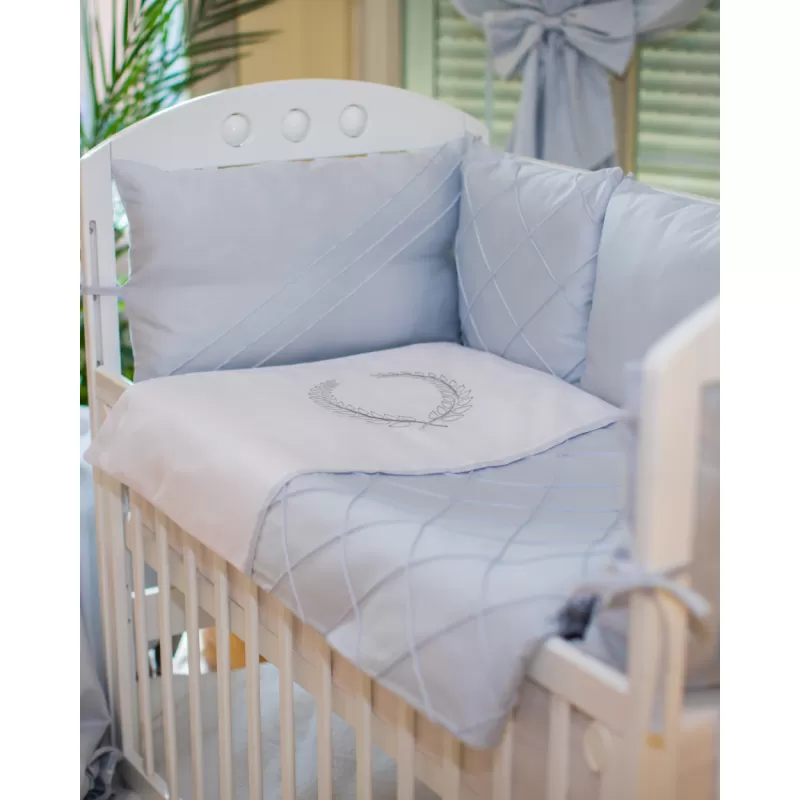 Posteljina Saten Blue 