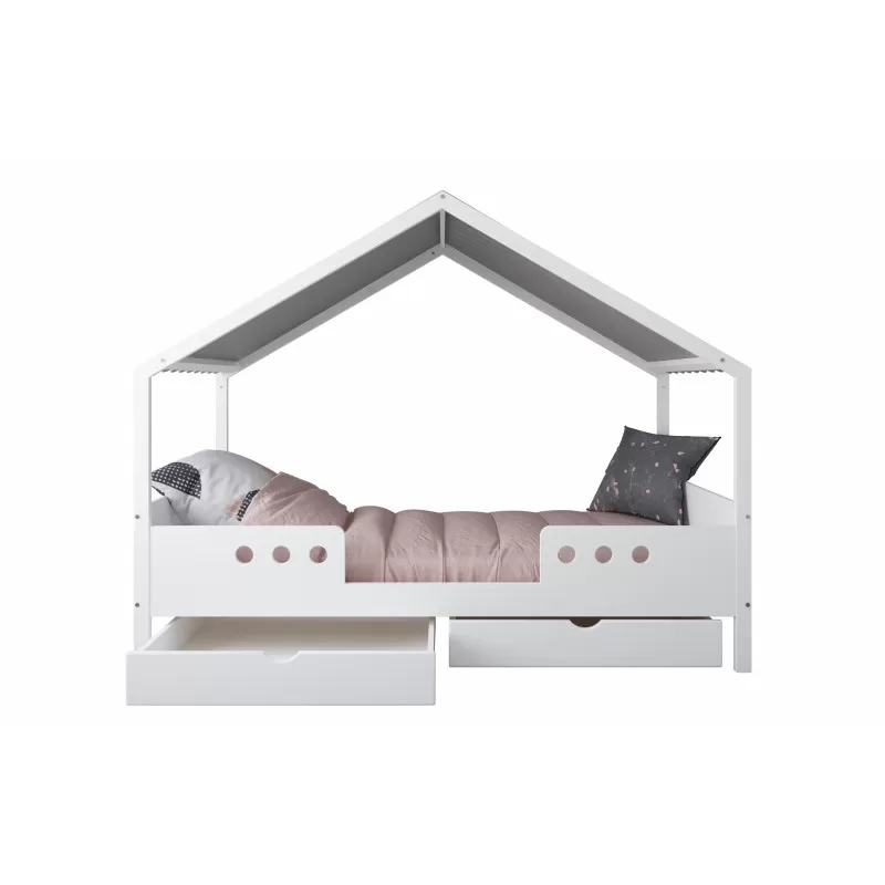 Krevet Bela Home 200x90cm sa krovom 