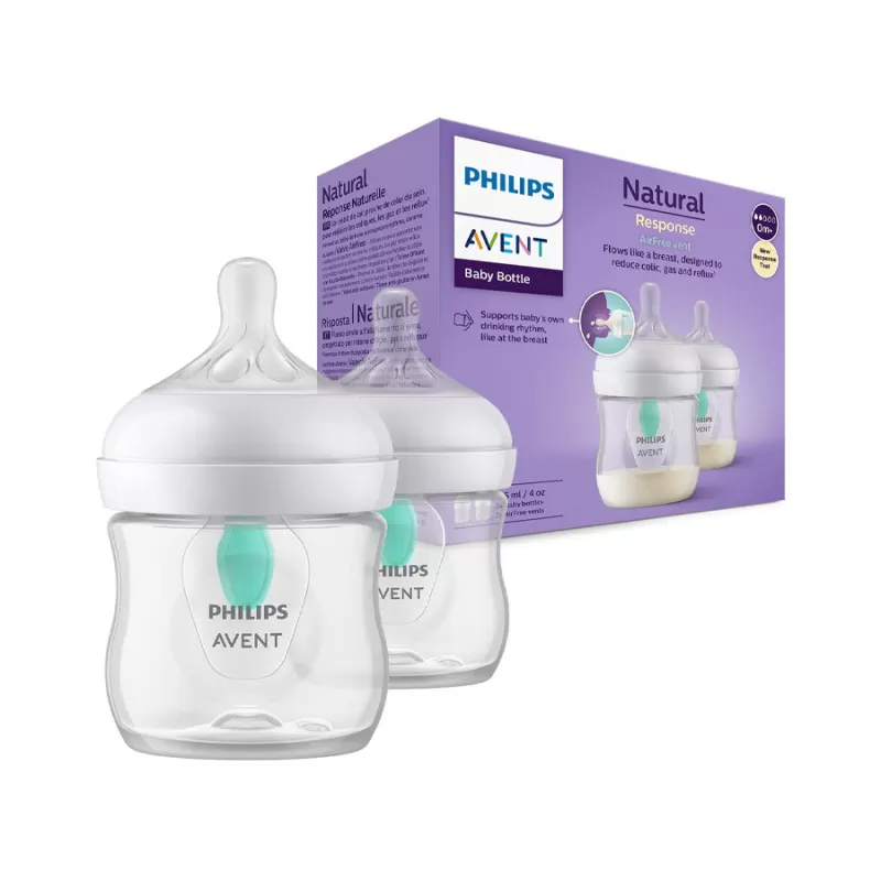 AVENT NATURAL RESPONSE ANTIKOLIK <br />
FLASICE 2KOM. (125ml) 0352 
