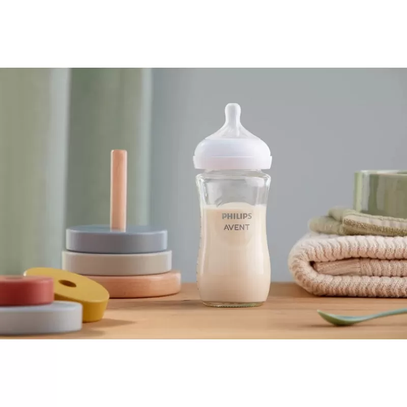 AVENT NATURAL RESPONSE STAKLENA FLASICA (240ml) 0772 